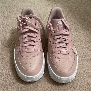 Nike Pink Air Force 1 Sneakers